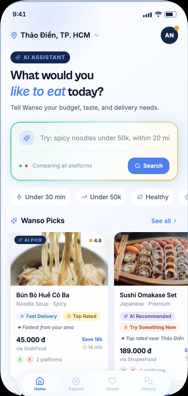 Wanso Home Screen